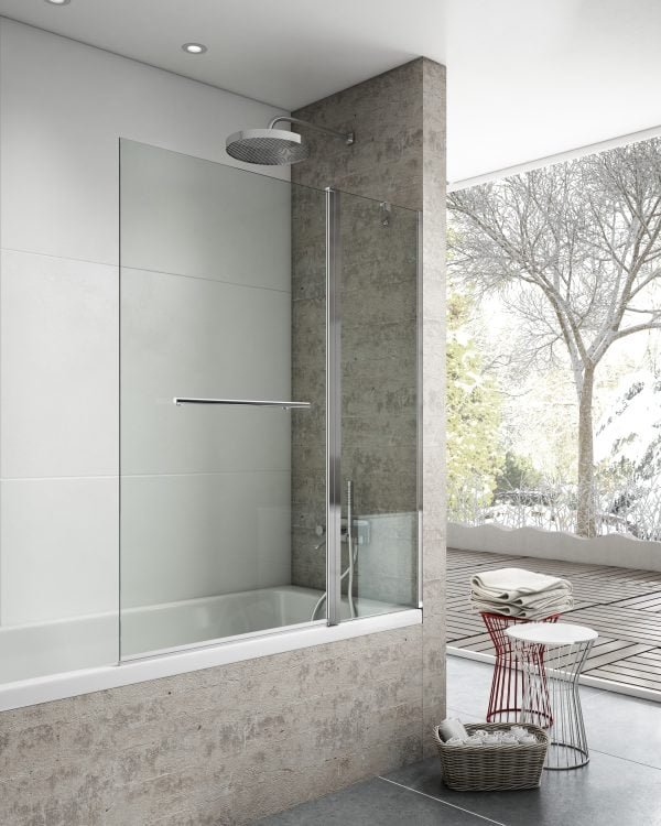 Mampara Brest Cristal Fijo Bañera - Imagen 3
