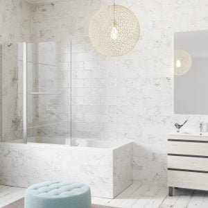 Mampara Brest Cristal Fijo Bañera