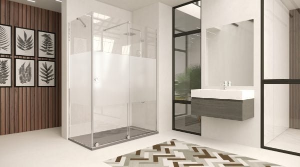 Mampara  Bron Angular x75 - Imagen 2