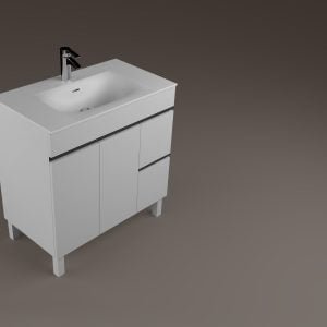 Mueble  de baño con patas Aspra
