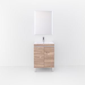 Mueble de baño con patas Riesi  con Puertas
