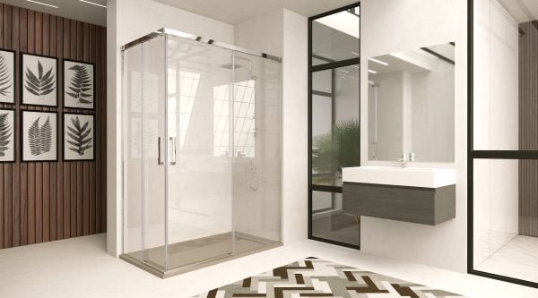 Mampara Treban Angular X80