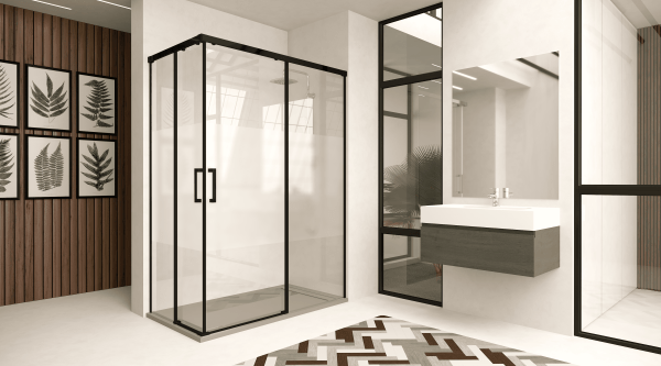 Mampara Treban Angular X75
