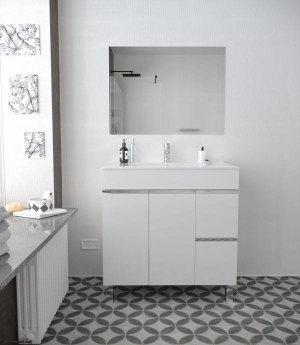 Mueble de baño con Patas Aspra