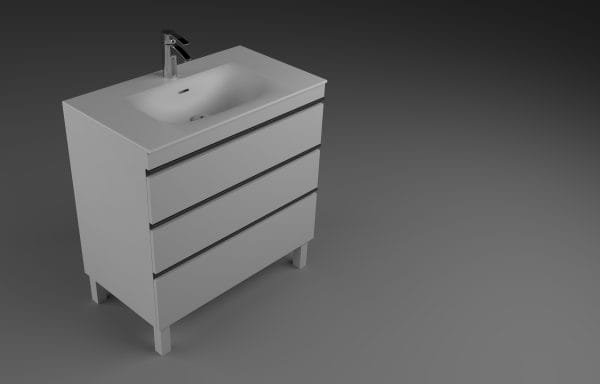Mueble de Baño con Patas Riesi - Imagen 3