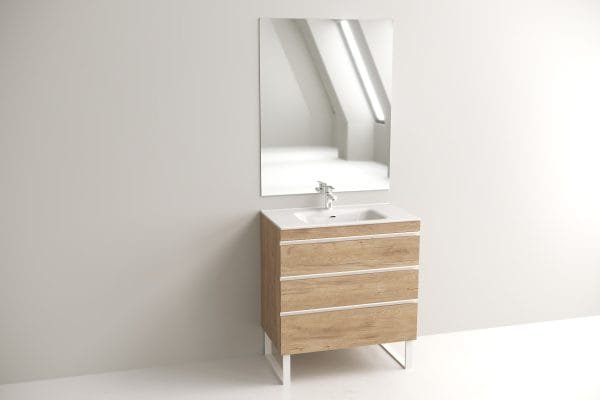 Mueble de Baño con Patas Riesi  Cajones - Imagen 4